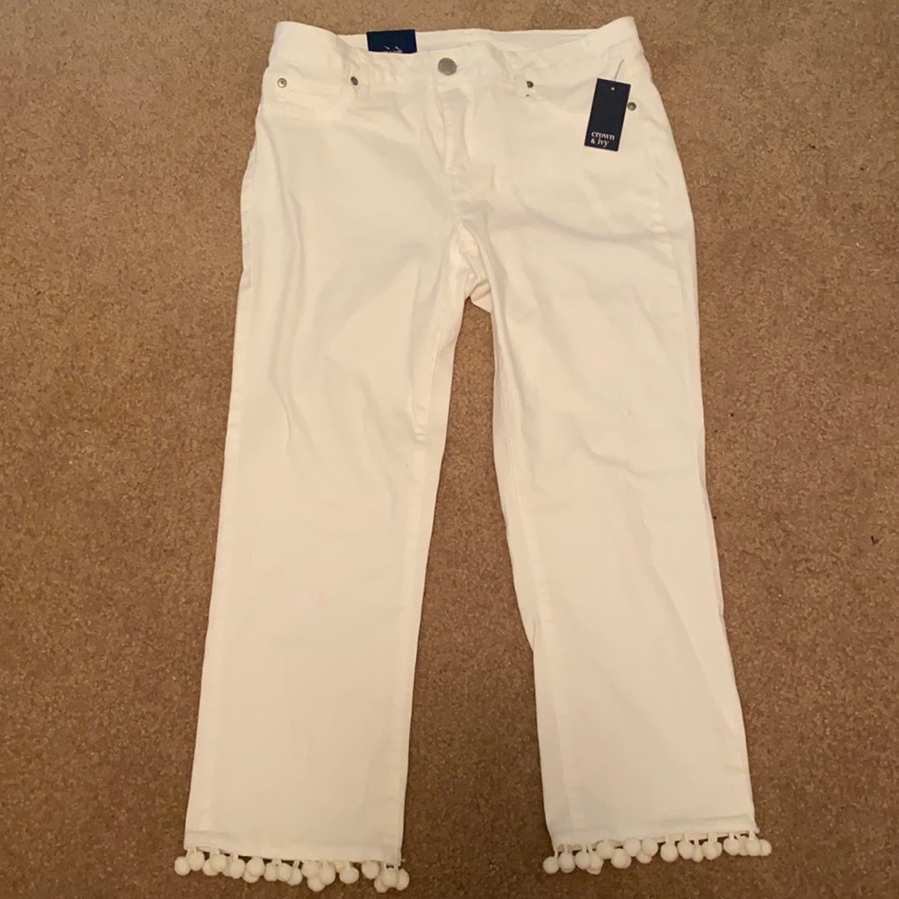 Crown and ivy capri jeans